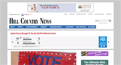 Desktop Screenshot of hillcountrynews.com